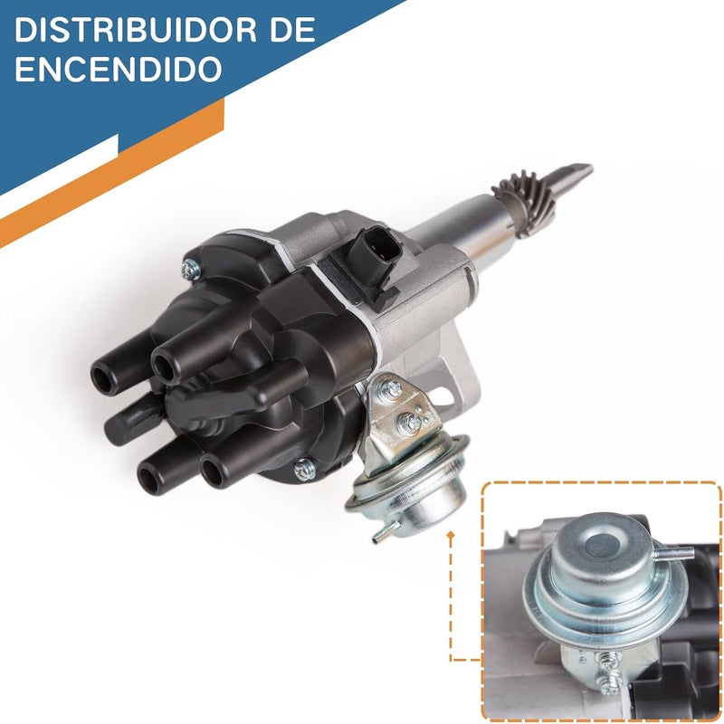 Baxzl Ignition Distributor for Nissan H20 H20-II H20-2 H25 K15 K25 for Komatsu TCM Forklift Replaces 22100-50K10 22100-50K15 22100-60K15 N-22100-60K15 N-22100-FU310 - Image 3